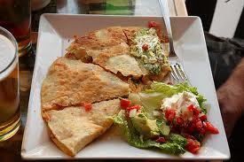 Chicken And Bean Quesadillas